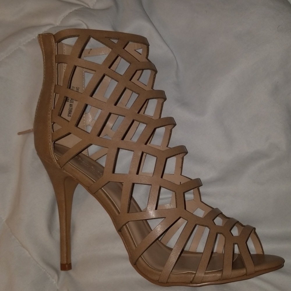 Never worn open toe heels